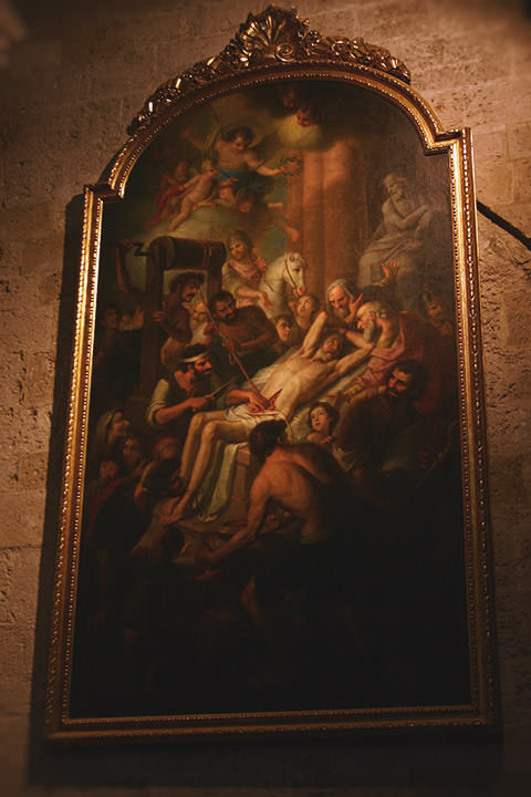 Martiri de Sant Erasme Martiri de Sant Erasme, Catedral de València.