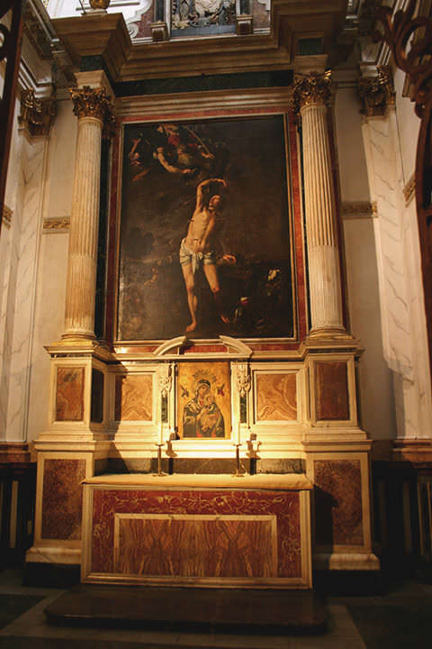 Capella de Sant Sebastià Màrtir Capella de Sant Sebastià Màrtir, Catedral de València.