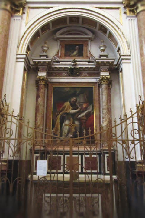 Capella de Sant Agustí Capella de Sant Agustí en la Catedral de València.