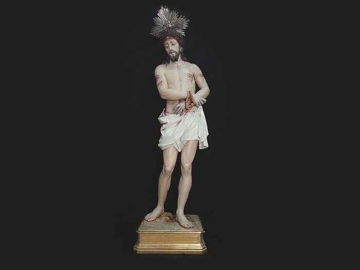 Restauración de una imagen del Ecce Homo