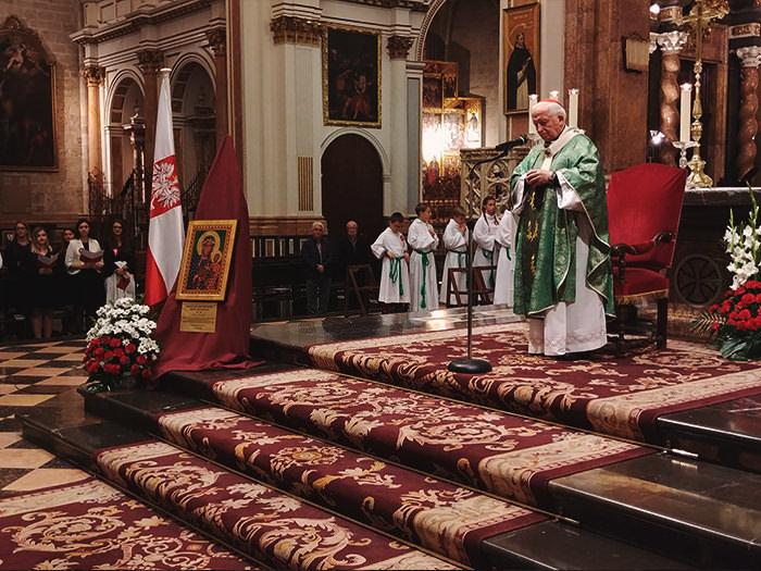 Acción de gracias por la parroquia de los polacos en Valencia