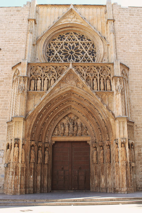 La Puerta de los Apóstoles - Catedral de Valencia