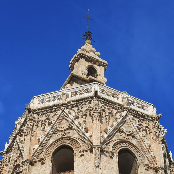 Torre Campanario Catedral De Valencia