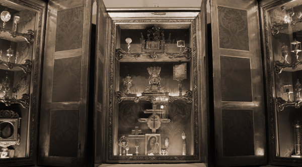 Capilla de las reliquias en la Catedral de Valencia.