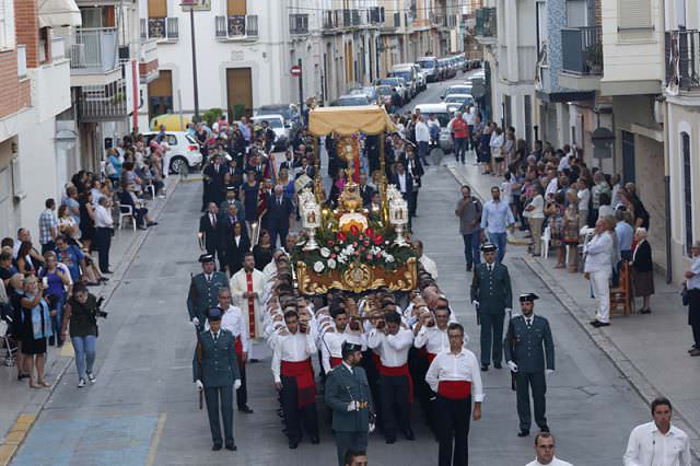 El Santo Cáliz vuelve a Carlet, donde estuvo oculto en la Guerra Civil (2016)