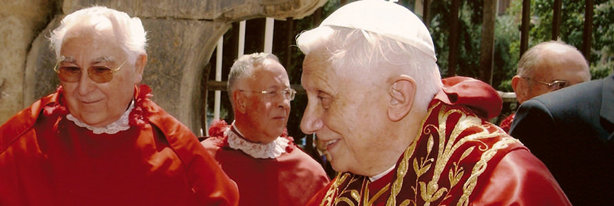 Benedicto XVI en la Catedral
