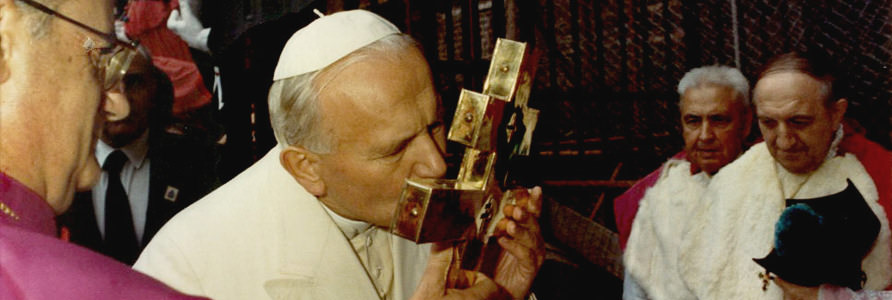 Juan Pablo II en la Catedral