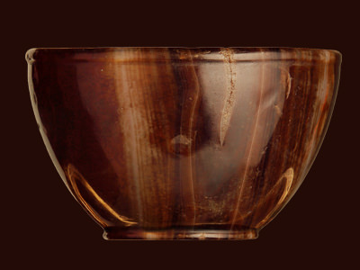 Copa de bendición de ágata o cornalina. Entre los siglos II y I A. C.