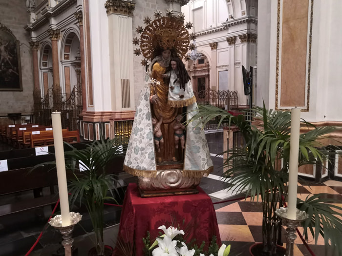 La Catedral inicia hoy las celebraciones de la Virgen de los Desamparados