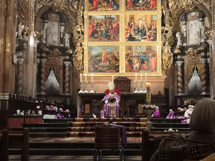 La Catedral despide al canónigo honorario Emilio Machí