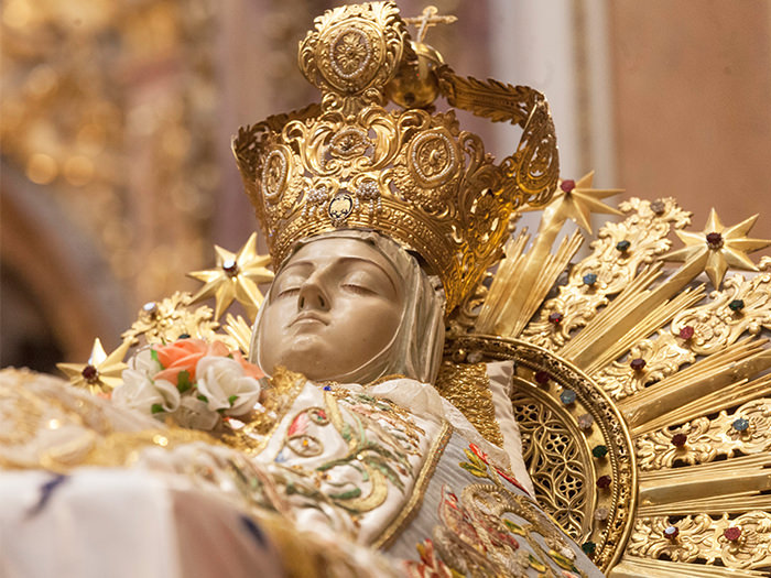 La Catedral acoge este domingo la fiesta de la Asunción, a cuya advocación fue dedicada en el siglo XIII