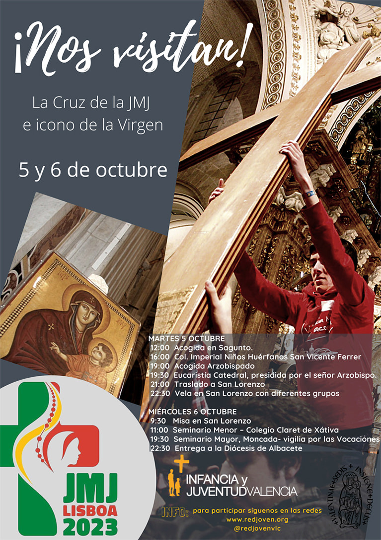 Cartel Cruz Jornada Mundial de la Juventud (JMJ)