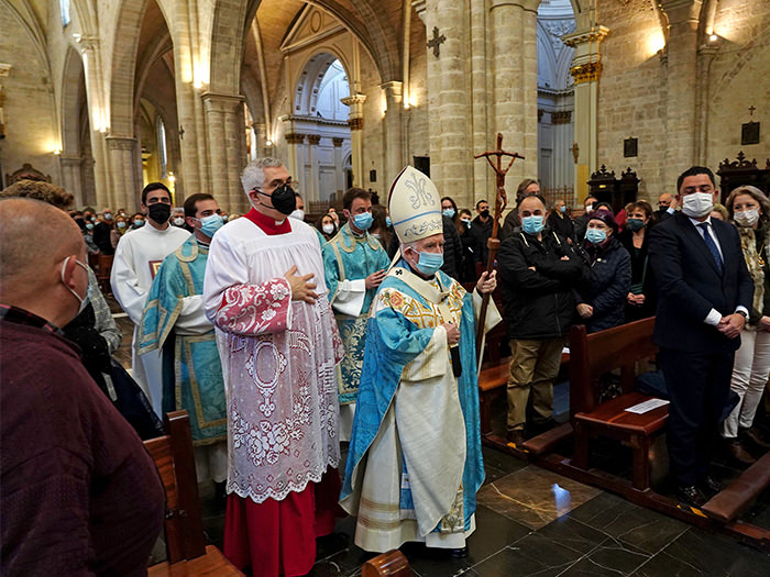 Celebración de la Inmaculada Concepción en la Catedral