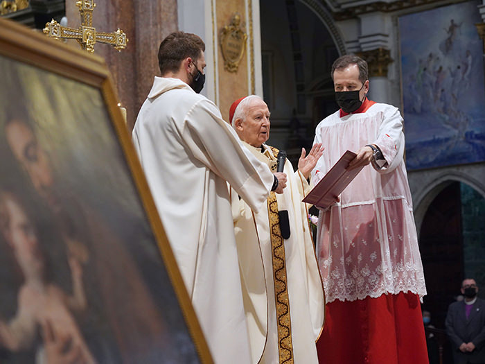 El cardenal Cañizares anuncia en la Catedral que Valencia se une al Papa en la oración por la Paz y consagración de Rusia y Ucrania al Inmaculado corazón de María