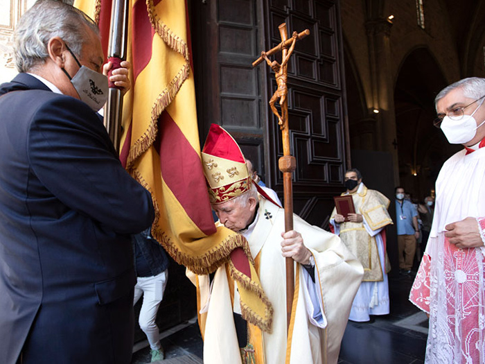 El cardenal Cañizares preside este domingo el solemne Te Deum en la Catedral de Valencia con motivo del 9 d´Octubre