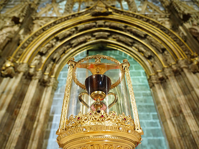 La Catedral acoge este jueves la eucaristía de la fiesta anual del Santo Cáliz