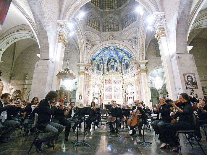 La Orquesta de València vuelve a la Catedral este viernes con Haydn y la Sinfonía núm. 3 con órgano de Saint-Saëns