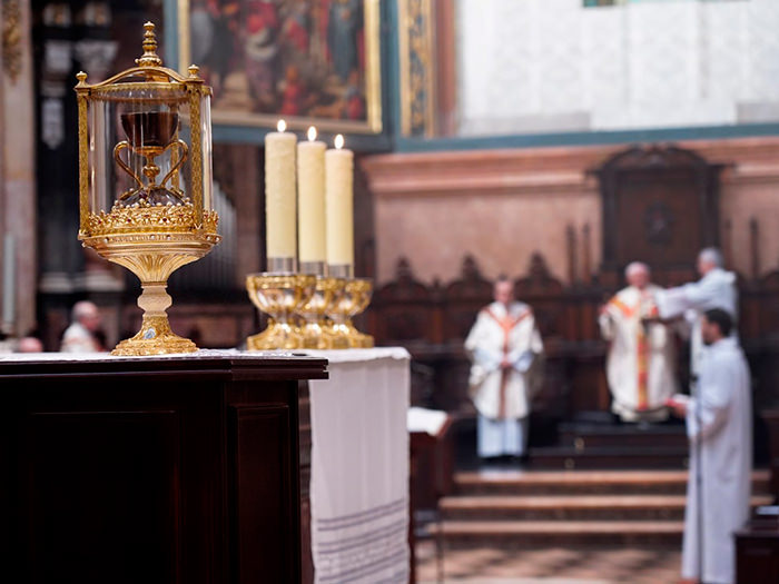 El Arzobispo preside la fiesta anual del Santo Cáliz, este jueves en la Catedral