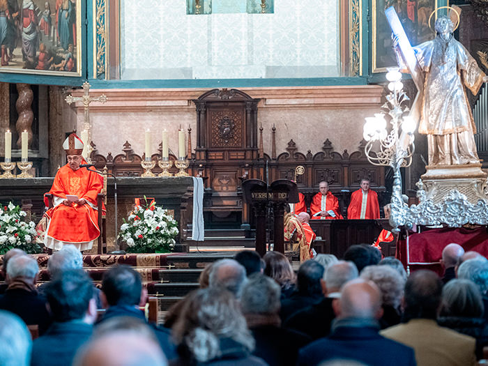 El Arzobispo presidirá la misa de pontifical por la festividad de San Vicente Mártir, el miércoles 22 de enero, en la Catedral