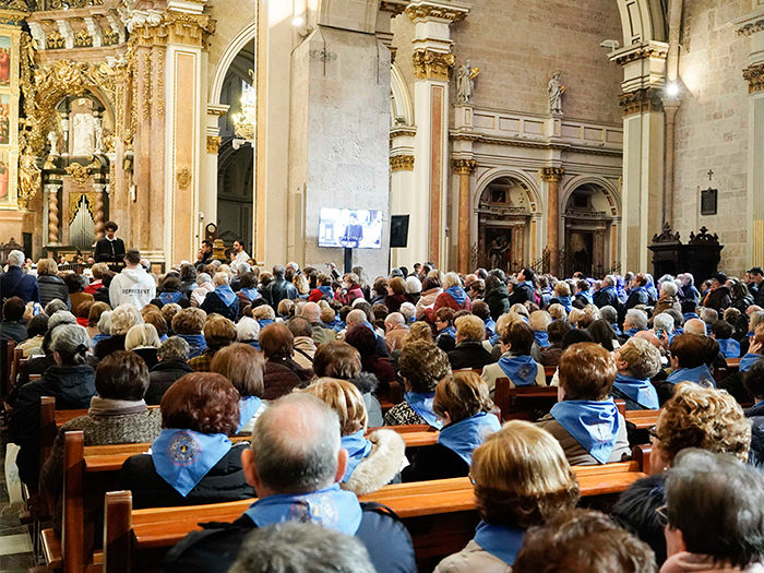 Comienzan las peregrinaciones por Vicarías territoriales a la Catedral por el Año Jubilar 2025 convocado por el Papa