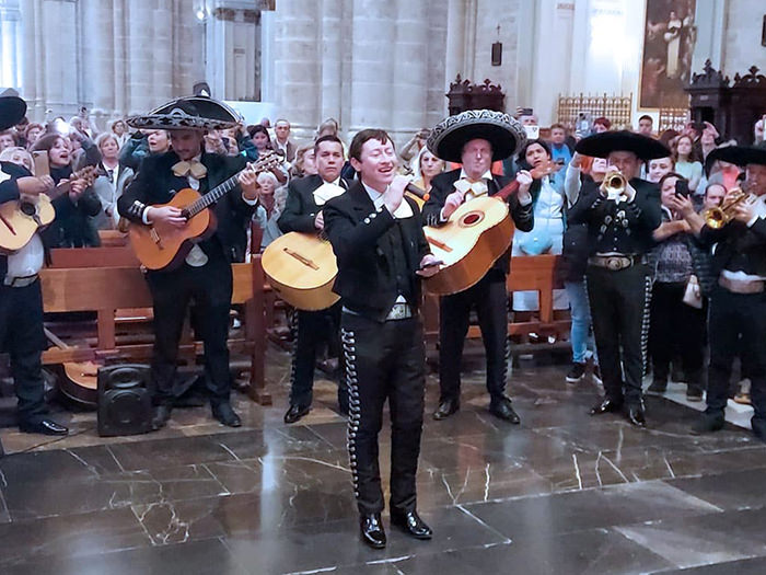 La celebración de la ‘Asociación México en Valencia’ en honor la Virgen de Guadalupe cumple 15 años en la Catedral