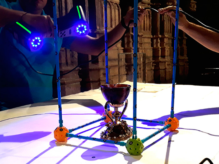 Nueva digitalización en 3D del Santo Cáliz
