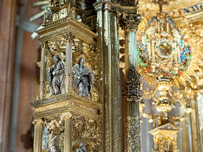 La Custodia del Corpus de la Catedral de Valencia luce renovada tras su restauración y limpieza