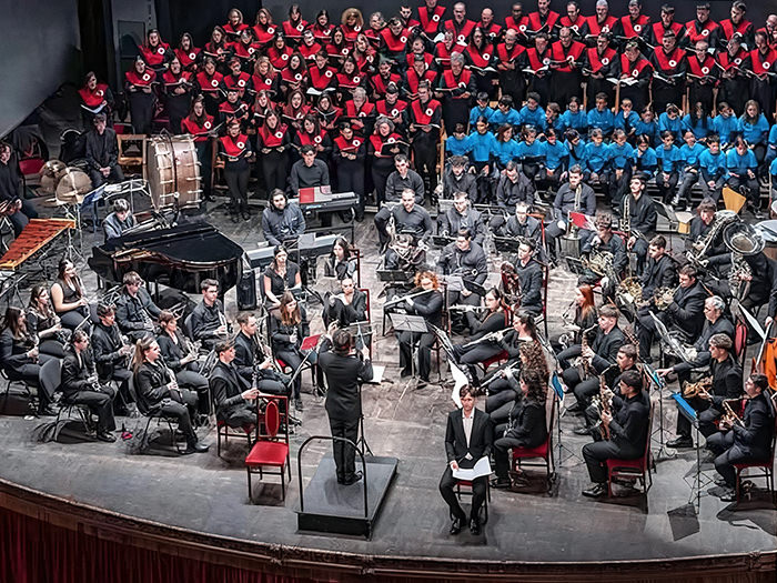Concierto en la Catedral, este viernes, ofrecido por la Banda Sinfónica ESMAR y el coro universitario Sant Yago