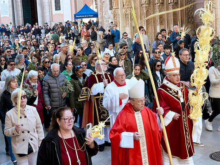 Domingo de Ramos en la Catedral de Valencia