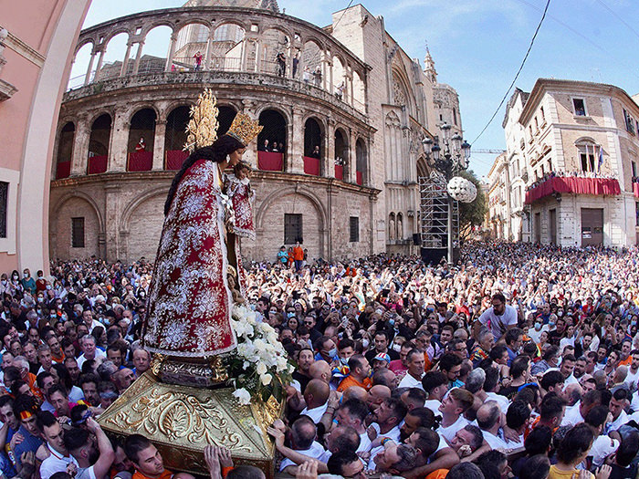 Cambios en el recorrido del traslado de la Virgen de los Desamparados