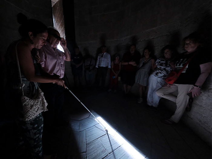 Alineamiento de rayos de sol, el particular homenaje del Micalet a la Asunción